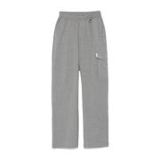 Grijze Elastische Taille Cargo Broek Family First , Gray , Heren