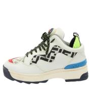 Pre-owned Leather sneakers Fendi Vintage , Multicolor , Dames