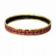 Pre-owned Metal bracelets Hermès Vintage , Yellow , Dames