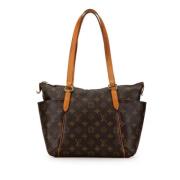 Pre-owned Canvas totes Louis Vuitton Vintage , Brown , Dames