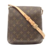 Pre-owned Canvas louis-vuitton-bags Louis Vuitton Vintage , Brown , Da...