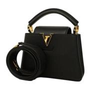 Pre-owned Leather louis-vuitton-bags Louis Vuitton Vintage , Black , D...