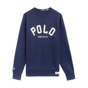 Sweatshirt RL fleece-lsl-sws 710952041001 Ralph Lauren , Blue , Heren