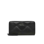 Stijlvolle Portemonnees Calvin Klein , Black , Dames