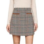 Retro Check Tweed A-Lijn Rok Tommy Hilfiger , Multicolor , Dames