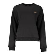 Elegant bedrukte sweatshirt Cavalli Class , Black , Heren