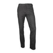 Actieve Jersey Look Chino Broek Grijs Meyer , Gray , Heren