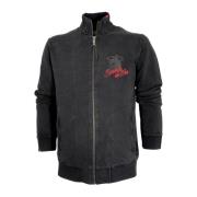 Militaire Luchtvaart Squad Zip-Up Sweater Zwart Aeronautica Militare ,...