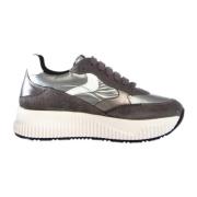 Zilveren Sneakers Lana Fresh Voile Blanche , Gray , Dames