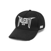 Stijlvolle Baseball Cap Pp1978 Philipp Plein , Black , Heren