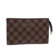 Pre-owned Canvas wallets Louis Vuitton Vintage , Brown , Dames