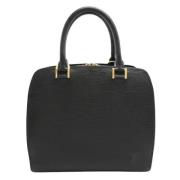 Pre-owned Leather louis-vuitton-bags Louis Vuitton Vintage , Black , D...