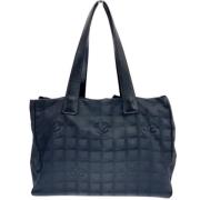 Pre-owned Fabric totes Chanel Vintage , Black , Dames