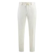 Elastische Taille Jersey Broek Hugo Boss , Beige , Heren