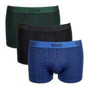 3-Pack Trunk Boxer Cadeauset Multicolor Hugo Boss , Multicolor , Heren