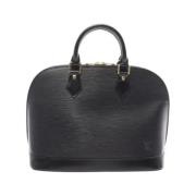 Pre-owned Leather louis-vuitton-bags Louis Vuitton Vintage , Black , D...