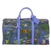 Pre-owned Leather louis-vuitton-bags Louis Vuitton Vintage , Blue , Da...