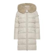 Stijlvolle Winterjas Peuterey , Beige , Dames