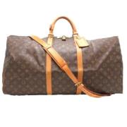 Pre-owned Canvas louis-vuitton-bags Louis Vuitton Vintage , Brown , Da...