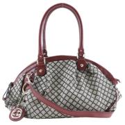 Pre-owned Canvas gucci-bags Gucci Vintage , Gray , Dames