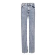 Wijde Pijp Hoge Taille Jeans Dondup , Blue , Dames