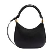 Zwarte Sfera Hobo Tas Furla , Black , Dames