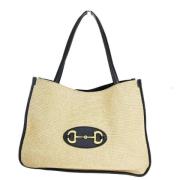 Pre-owned Canvas gucci-bags Gucci Vintage , Beige , Dames