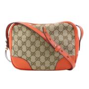 Pre-owned Canvas gucci-bags Gucci Vintage , Beige , Dames