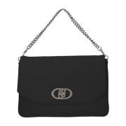 ECS L Messenger Tas Liu Jo , Black , Dames