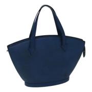 Pre-owned Leather louis-vuitton-bags Louis Vuitton Vintage , Blue , Da...