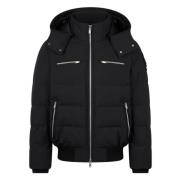 Klassieke Cloud Bomber Jas Moose Knuckles , Black , Heren