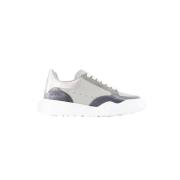 Leather sneakers Alexander McQueen , Gray , Dames