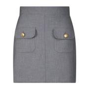 Stijlvolle Paris Minirok Seductive , Gray , Dames