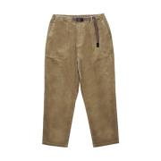 Fluwelen taps toelopende broek in chino kleur Gramicci , Beige , Heren