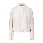 Wollen Blouson Jas Marc Cain , Beige , Dames