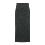 Midi Rok Riani , Gray , Dames