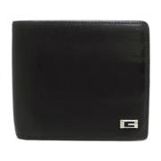 Pre-owned Leather wallets Gucci Vintage , Black , Dames