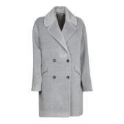 Dameskleding Jassen Grijs Aw24 Tagliatore , Gray , Dames