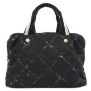 Pre-owned Fabric chanel-bags Chanel Vintage , Black , Dames