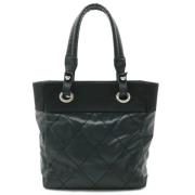 Pre-owned Canvas chanel-bags Chanel Vintage , Black , Dames