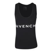 Zwarte Topkleding voor Vrouwen Aw24 Givenchy , Black , Dames