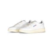 Klassieke leren sneakers Autry , White , Dames