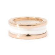 Pre-owned Rose Gold rings Bvlgari Vintage , Yellow , Dames