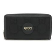 Pre-owned Canvas wallets Gucci Vintage , Black , Dames