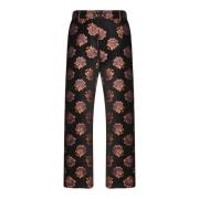 Zwarte elegante broek voor vrouwen La DoubleJ , Multicolor , Dames