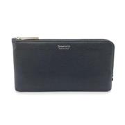 Pre-owned Leather wallets Tiffany & Co. Pre-owned , Black , Heren