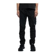 Sneldrogende Tapered Track Pants C.p. Company , Black , Heren