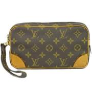 Pre-owned Canvas louis-vuitton-bags Louis Vuitton Vintage , Brown , Da...