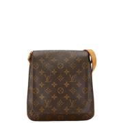 Pre-owned Canvas louis-vuitton-bags Louis Vuitton Vintage , Brown , Da...