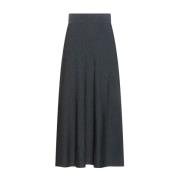 Midi Rok Hemisphere , Gray , Dames